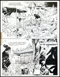 Marc Michetz - Kogaratsu, Le Protocole du mal - Planche originale