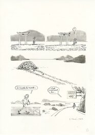 Catherine Meurisse - La jeune femme et la mer – page 58 - Planche originale