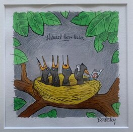 Bertschy - Natural Born Leader - Illustration originale