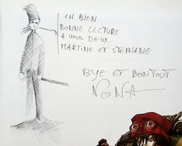 Dédicace signée : PONA Dédicace signée : PONA