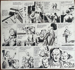 Claude-Henri Juillard - 1949 - Hourrah Freddi ! - Planche originale