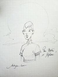 Mazan - UNE AVENTURE DE PHILIBERT   T1 DANS LE COCHON TOUT EST BON - Planche originale