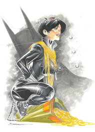 Rafa Sandoval - Catwoman - Illustration originale