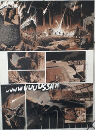 Eric Bourgier - Servitude - Planche originale