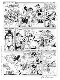Gil Formosa - BIKERS  Planche 04 - Planche originale