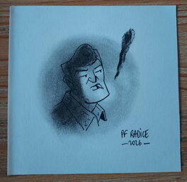 Pierre-François Radice - God Bless America - Original Illustration