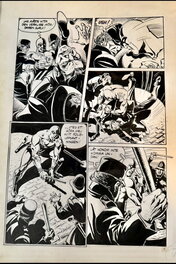 César Spadari - Fantomen “ Cutbush” - Planche originale