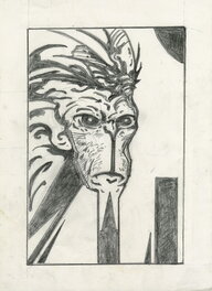 Philippe Druillet - Explorations – dessin 13 - Illustration originale