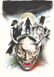 Jin Hirano - Majin Detective | Champion Jack Comics (Akita Shoten) | Devil Detective - Comic Strip