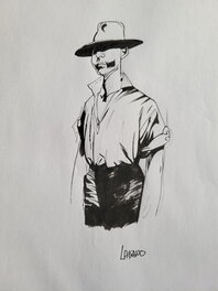 Hugues Labiano - Au sud l’agonie - Original Illustration