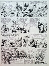 Jean-Yves Mitton - VAE VICTIS !   T4  MILON, LE CHARMEUR D'ORAGES - Planche originale