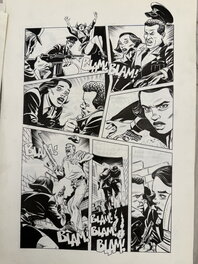 César Spadari - The Harbourmaster's Secret" . - Planche originale