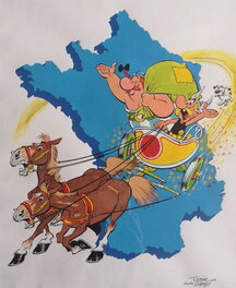 Fabrice Tarrin - Asterix - Illustration originale