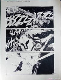 Enrique Breccia - Avrack. Capitulo 3 ”El oraculo de Zanzibar” - Planche originale