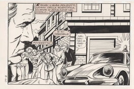 Roberto Corbella - Case du n°8 de Megaton : L'intraprendente (Ediperiodici) - Planche originale