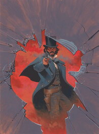 Ralph Meyer - Undertaker "Le Monde selon Oz"  (T.8) - Couverture originale