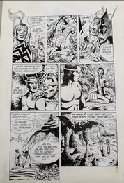 César Spadari - “The Alliance of The Gold Ox” The Phantom - Planche originale