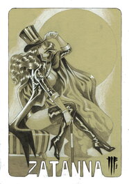 Philippe Bringel - Zatanna - Illustration originale