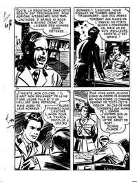 Christian Gaty - L'alouette chantera 3 fois - Planche originale