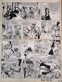 Daan Jippes - Les Aventures de Bernard Prudence - Planche originale