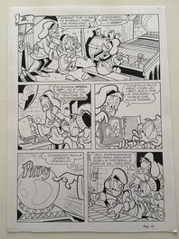 Leoni & Negrin - Donald Duck & Uncle Scrooge "Paparadamus" - Planche 15) - Planche originale