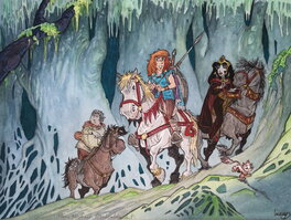 Philippe Luguy - Percevan - Illustration originale