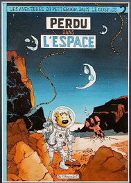 Bruno Marchand - Hommage au Marsupilami "Perdu dans l'espace" - Illustration originale
