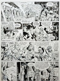 Jean-Yves Mitton - QUETZALCOATL   T5 LA NOCHE TRISTE - Planche originale