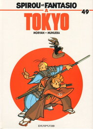 Couverture "Spirou et Fantasio à Tokyo" - Dupuis