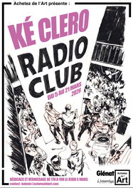 Affiche de l'exposition Ké Clero reprenant la couverture originale