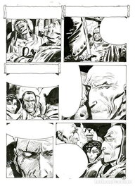 Enrique Breccia - Los Libros Negros - La Caja Cap.III p.4 - Illustration originale