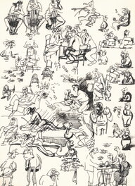 Claire Bretécher - Essais - Original art