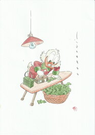 Silvio Camboni - Uncle Scrooge - Illustration originale