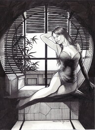 Thomas Du Caju - Little England - Ruby - Illustration originale