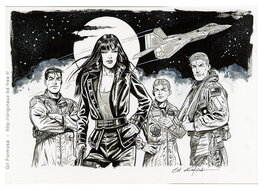 Gil Formosa - Buck DANNY, LADY X, SONNY, TUMBLER - Comic Strip