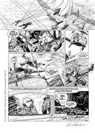 Gil Formosa - Buck DANNY T55 P14 - Planche originale