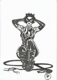 Joelle jones - Catwoman - Illustration originale