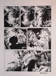 Corrado Mastantuono - Deadwood Dick - Planche originale