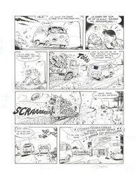 Jan Bosschaert - De Geverniste Vernepelingskes - Planche originale