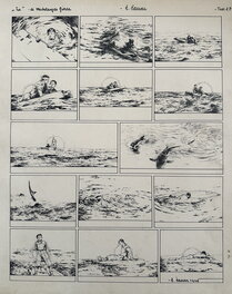 Kurt Caesar - 1938, Teo - Planche originale