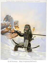 Gil Formosa - CARGAL Couverture tome 4 - Original Cover