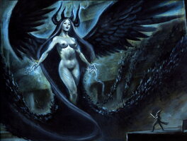 Sébastien Grenier - Morrigan, Goddess of War - Planche originale