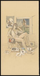 André Juillard - Juillard - Après la pluie - Illustration originale