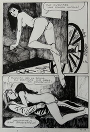 Milo Manara - Manara, Jolanda De Almaviva#16, planche nº29, 1972. - Planche originale