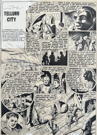 Yves Mondet - 1948, Telluro City - Planche originale