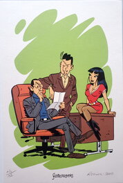 Ex-Libris offset : fantasmagories 16 x 24