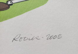 Signé : RODIER - 2005