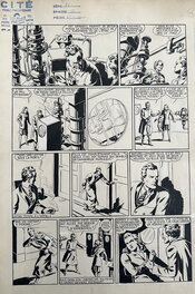 Jacques Souriau - 1945, Un homme de trop - Planche originale