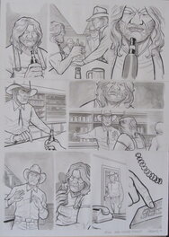 Damien Vanderstraeten - Welcome to hope - Planche originale