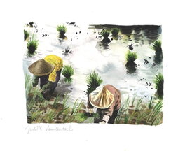 Judith Vanistendael - Ik ga naar China en ik neem mee - Illustration originale